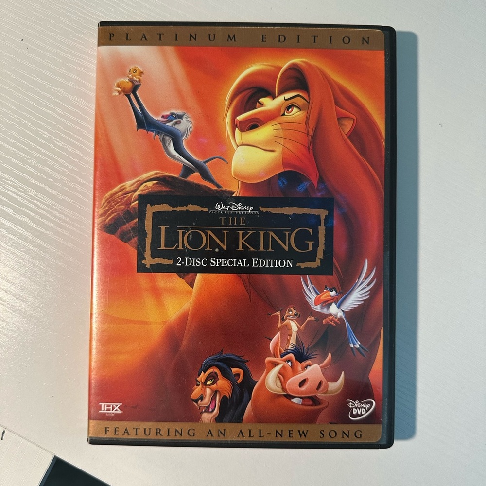 The Lion King 2-Disc Platinum Edition DVD